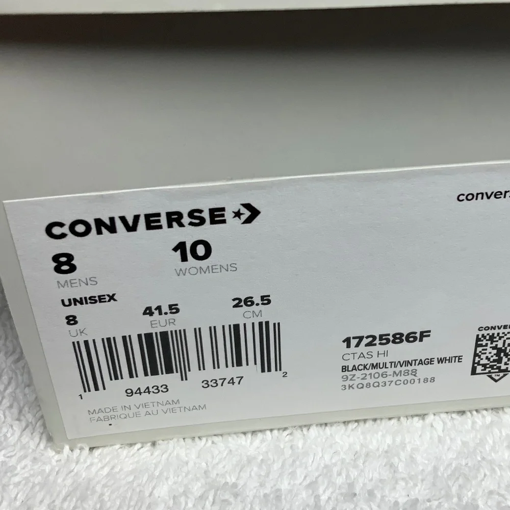 Converse Jean-Michel Basquiat Sneakers - M-8 W-10 - Picture 11 of 11